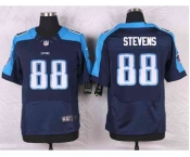 nike nfl jerseys tennessee titans #88 stevens blue[Elite]