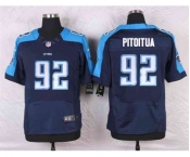 nike nfl jerseys tennessee titans #92 pitoitua blue[Elite][pitoitua]