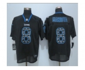 nike tennessee titans #8 mariota black jerseys[lights out elite]