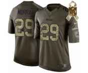 Men Tennessee Titans #29 Demarco Murray Salute To Service Green Jersey