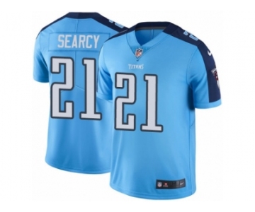 Men's Nike Tennessee Titans #21 Da'Norris Searcy Limited Light Blue Rush NFL Jersey