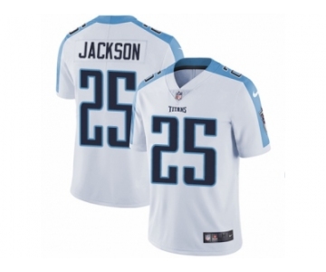 Men's Nike Tennessee Titans #25 Adoree' Jackson Vapor Untouchable Limited White NFL Jersey