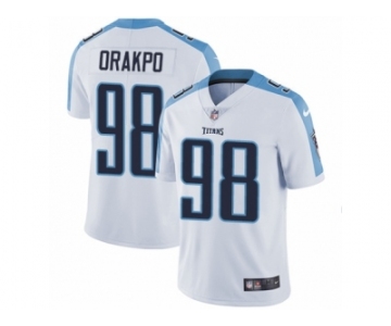 Men's Nike Tennessee Titans #98 Brian Orakpo Vapor Untouchable Limited White NFL Jersey