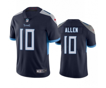 Men's Tennessee Titans #10 Brandon Allen Navy 2025 Vapor Untouchable Football Stitched Jersey