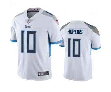 Men's Tennessee Titans #10 DeAndre Hopkins White Vapor Untouchable Stitched Jersey