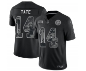 Men's Tennessee Titans #14 Carnell Tate Black F.U.S.E. 2026 Salute to Service Limited Football Stitched Jersey Men's Tennessee Titans #14 Carnell Tate Black F.U.S.E. 2026 Salute to Service Limited Football Stitched Jersey