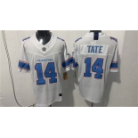 Men's Tennessee Titans #14 Carnell Tate White 2026 F.U.S.E. Vapor Limited Football Stitched Jersey Men's Tennessee Titans #14 Carnell Tate White 2026 F.U.S.E. Vapor Limited Football Stitched Jersey