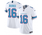 Men's Tennessee Titans #16 Treylon Burks White 2026 F.U.S.E. Vapor Limited Stitched Football Jersey