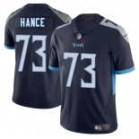 Men's Tennessee Titans #73 Blake Hance Navy 2025 Vapor Limited Football Stitched Jersey
