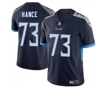 Men's Tennessee Titans #73 Blake Hance Navy 2025 Vapor Limited Football Stitched Jersey