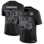 Men's Tennessee Titans #98 Jeffery Simmons Black F.U.S.E. 2026 Salute to Service Limited Football Stitched Jersey Men's Tennessee Titans #98 Jeffery Simmons Black F.U.S.E. 2026 Salute to Service Limited Football Stitched Jersey