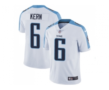 Nike Tennessee Titans #6 Brett Kern White Men Stitched NFL Vapor Untouchable Limited Jersey