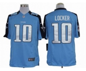 nike nfl jerseys tennessee titans #10 jake locker lt.blue[nike limited]
