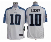 nike nfl jerseys tennessee titans #10 jake locker white[nike limited]