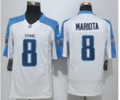 nike nfl jerseys tennessee titans #8 mariota white[nike limited][mariota]
