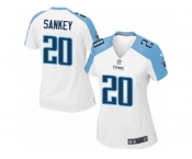Women Nike Tennessee Titans #20 Bishop Sankey white Jerseys