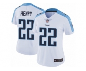 Women's Nike Tennessee Titans #22 Derrick Henry Vapor Untouchable Limited White NFL Jersey