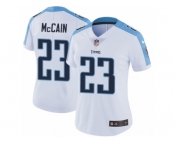 Women's Nike Tennessee Titans #23 Brice McCain Elite White NFL Jersey