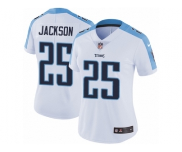 Women's Nike Tennessee Titans #25 Adoree' Jackson Vapor Untouchable Limited White NFL Jersey