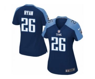Women's Nike Tennessee Titans #26 Logan Ryan Limited Navy Blue Alternate NFL Jersey