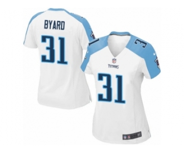 Women's Nike Tennessee Titans #31 Kevin Byard Game White NFL Jersey