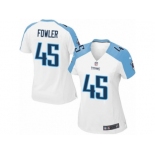 Women's Nike Tennessee Titans #45 Jalston Fowler Limited White NFL Jersey