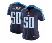 Women's Nike Tennessee Titans #50 Nate Palmer Vapor Untouchable Limited Navy Blue Alternate NFL Jersey