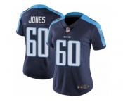 Women's Nike Tennessee Titans #60 Ben Jones Vapor Untouchable Limited Navy Blue Alternate NFL Jersey