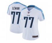 Women's Nike Tennessee Titans #77 Taylor Lewan Vapor Untouchable Limited White NFL Jersey