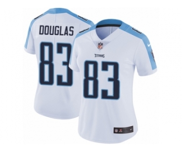Women's Nike Tennessee Titans #83 Harry Douglas Vapor Untouchable Limited White NFL Jersey