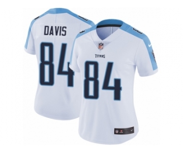 Women's Nike Tennessee Titans #84 Corey Davis Vapor Untouchable Limited White NFL Jersey