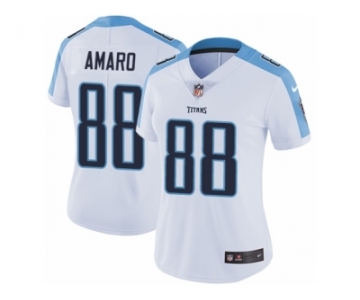Women's Nike Tennessee Titans #88 Jace Amaro Vapor Untouchable Limited White NFL Jersey