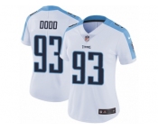 Women's Nike Tennessee Titans #93 Kevin Dodd Vapor Untouchable Limited White NFL Jersey