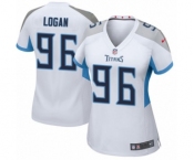 Women's Nike Tennessee Titans #96 Bennie Logan Game White NFL Jersey