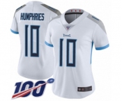 Women's Tennessee Titans #10 Adam Humphries White Vapor Untouchable Limited Player 100th Season Football Jersey
