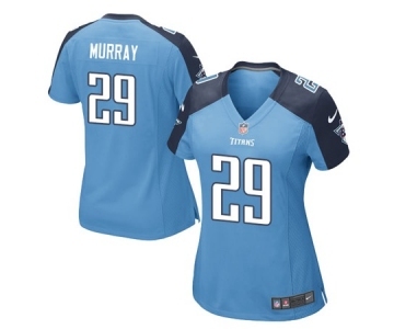 Women's Tennessee Titans #29 Demarco Murray Light Blue Jersey
