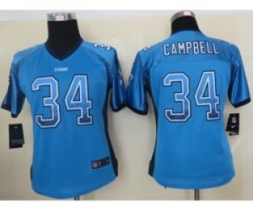 nike women jerseys tennessee titans #34 campbell lt.blue[nike drift fashion]