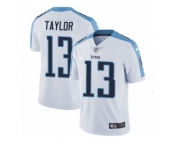 Youth Nike Tennessee Titans #13 Taywan Taylor Vapor Untouchable Limited White NFL Jersey