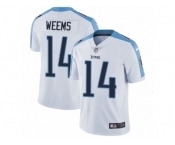 Youth Nike Tennessee Titans #14 Eric Weems Vapor Untouchable Limited White NFL Jersey