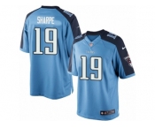 Youth Nike Tennessee Titans #19 Tajae Sharpe Limited Light Blue Team Color NFL Jersey