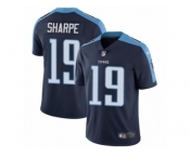 Youth Nike Tennessee Titans #19 Tajae Sharpe Vapor Untouchable Limited Navy Blue Alternate NFL Jersey