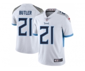 Youth Nike Tennessee Titans #21 Malcolm Butler White Stitched NFL Vapor Untouchable Limited Jersey