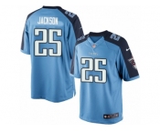 Youth Nike Tennessee Titans #25 Adoree' Jackson Limited Light Blue Team Color NFL Jersey