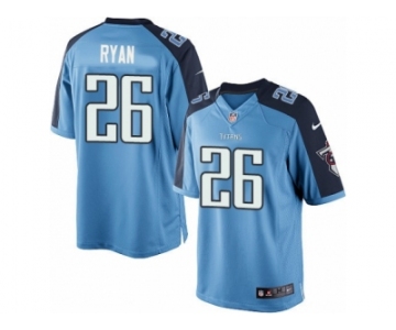Youth Nike Tennessee Titans #26 Logan Ryan Limited Light Blue Team Color NFL Jersey