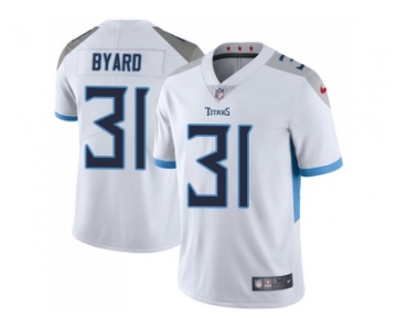 Youth Nike Tennessee Titans #31 Kevin Byard White Stitched NFL Vapor Untouchable Limited Jersey