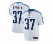 Youth Nike Tennessee Titans #37 Johnathan Cyprien Vapor Untouchable Limited White NFL Jersey