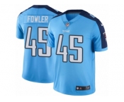 Youth Nike Tennessee Titans #45 Jalston Fowler Limited Light Blue Rush NFL Jersey