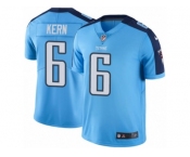Youth Nike Tennessee Titans #6 Brett Kern Limited Light Blue Rush NFL Jersey