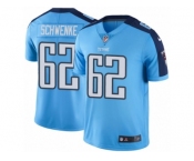 Youth Nike Tennessee Titans #62 Brian Schwenke Limited Light Blue Rush NFL Jersey