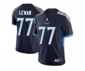 Youth Nike Tennessee Titans #77 Taylor Lewan Navy Blue Alternate Stitched NFL Vapor Untouchable Limited Jersey